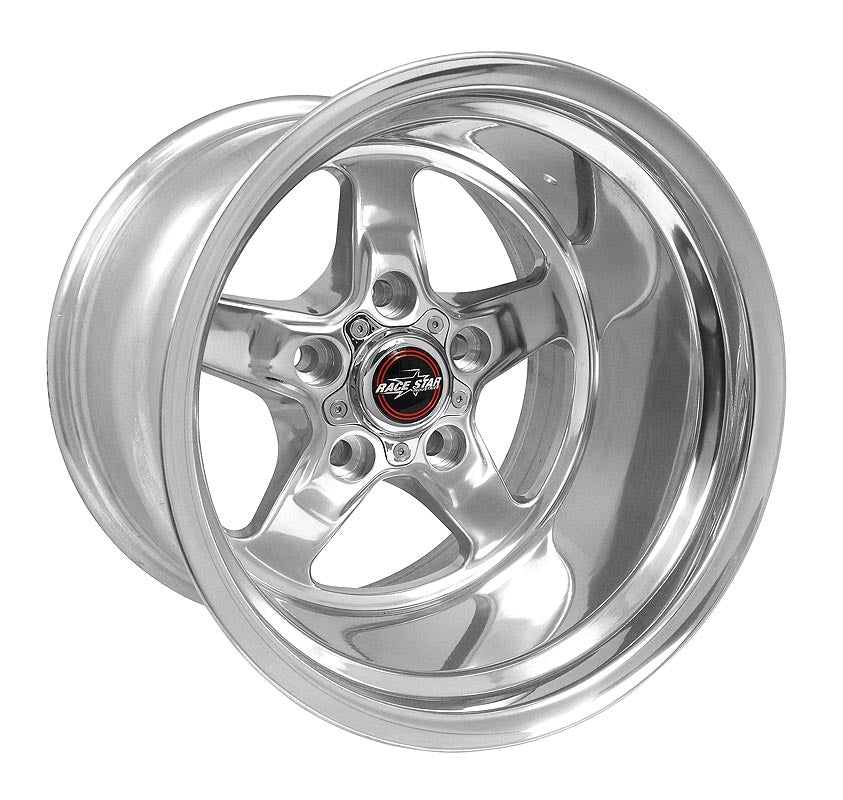 Race Star 92 Drag Star 15x12.00 5x4.50 bc 4.00bs Direct Drill Polished Wheel