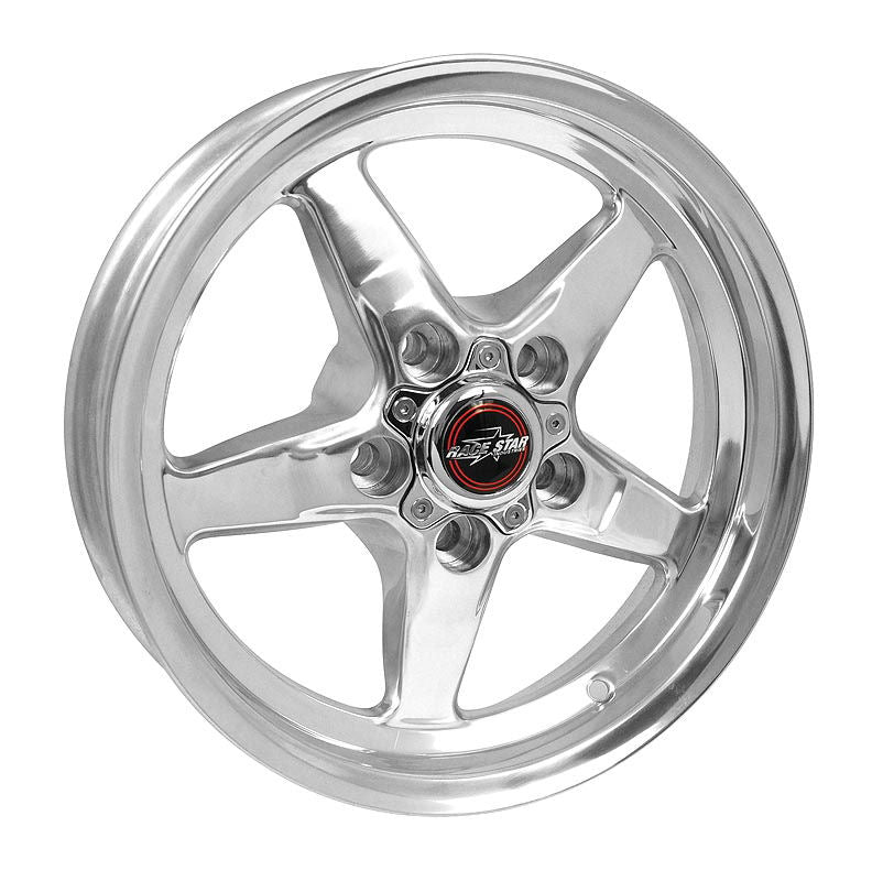 Race Star 92 Drag Star 15x3.75 5x4.50 bc 1.25bs Direct Drill Polished Wheel