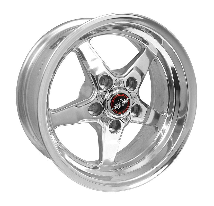 Race Star 92 Drag Star 15x8.00 5x4.50bc 5.25bs Direct Drill Polished Wheel