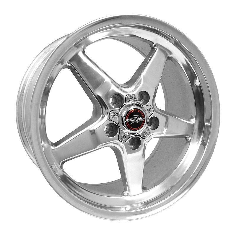 Race Star 92 Drag Star 17x10.50 5x4.50 bc 7.63bs Direct Drill Polished Wheel