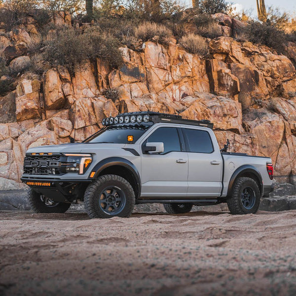 KC HiLiTES 2015 - 2025 Ford F-150 / 2017 - 2025 Raptor /  Super Duty Platform One Roof Rack