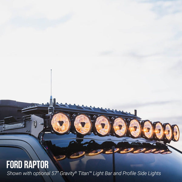 KC HiLiTES 2015 - 2025 Ford F-150 / 2017 - 2025 Raptor /  Super Duty Platform One Roof Rack