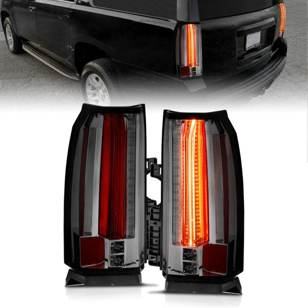 ANZO 2015-2020 Chevrolet Suburban/Tahoe LED Taillights Smoke