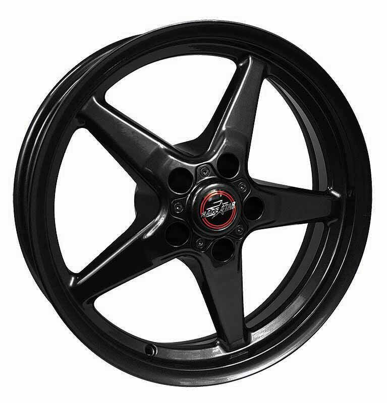 Race Star 92 Drag Star Bracket Racer 17x7 5x120 BC 4.25BS Gloss Black Wheel