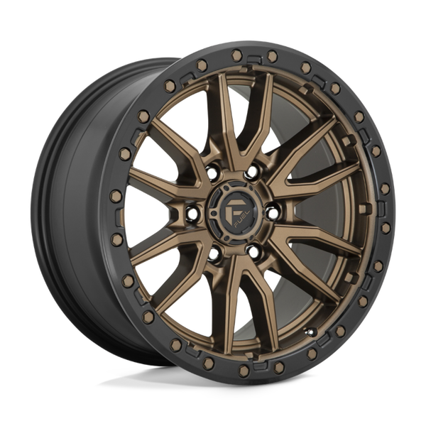 Fuel Offroad D681 REBEL Matte Bronze Black Bead Ring 18x9 +20 6x139.7mm 106.1mm