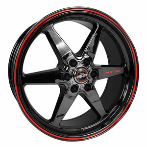 Race Star 93 Truck Star 17x9.50 6x5.50 bc 6.125bs Gloss Black Wheel