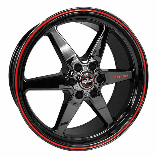 Race Star 93 Truck Star 20x9.00 6x5.50 bc 5.92bs Direct Drill Dark Star Gloss Black Wheel