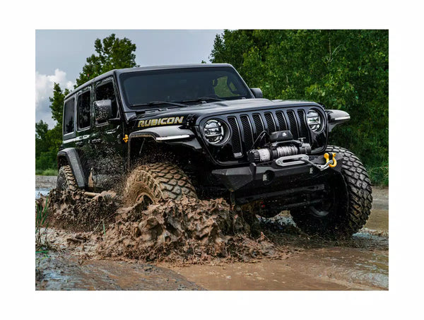 Rugged Ridge 2018 + Jeep Wrangler JL / 2020 + Gladiator JT XOR Stubby Front Bumper w/o Skid Plate