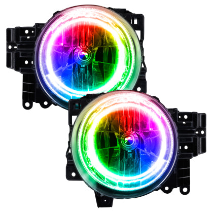 Oracle 2007 - 2014 Toyota FJ Cruiser SMD Headlight - ColorSHIFT Dynamic