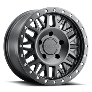 Raceline 951B Ryno 17x9in / 5x127 BP / -12mm Offset / 78.1mm Bore - Satin Black Wheel