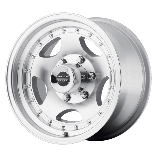 American Racing AR23 Machined W/ Clear Coat 16x8 0 6x139.7mm 108mm