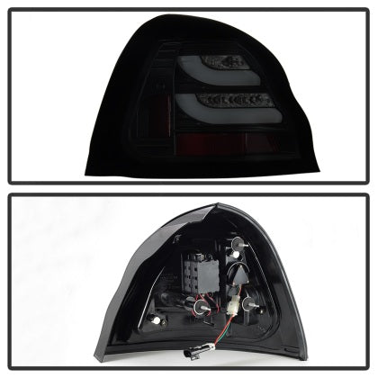 Spyder 2004 - 2008 Pontiac Grand Prix Light Bar LED Tail Light - Black Smoke (ALT-YD-PGP04-LED-BSM)