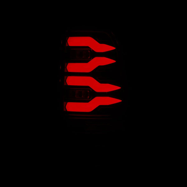 AlphaRex 1997 - 2003 Ford F150 / 1999 - 2016 Ford F250/F350/F450/F550 LUXX-Series LED Tail Lights - Alpha-Black