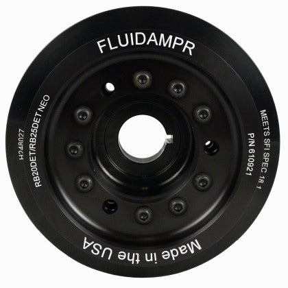 Fluidampr Nissan RB20DET/RB25DET NEO Phase-1 BNR32 GT-R Steel Internally Balanced Damper 10.5 lbs / 6.9 lbs