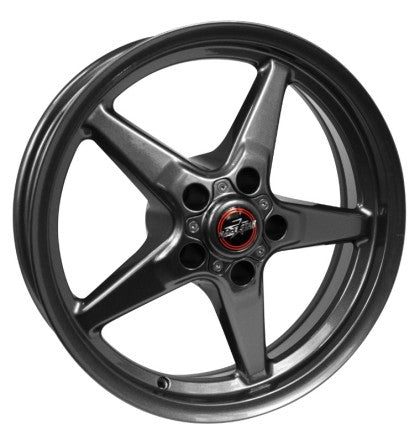 Race Star 92 Drag Star 17x9.50 5x4.50 bc 6.88bs Direct Drill Met Gry Wheel