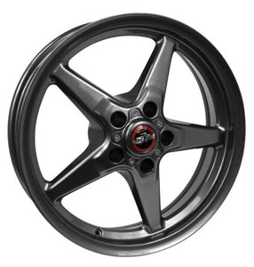 Race Star 92 Drag Star 17x9.50 5x4.50 bc 6.88bs Direct Drill Met Gry Wheel