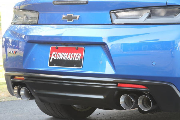 Flowmaster American Thunder Axle-back Exhaust System - 2016-2024 Camaro SS, ZL1 with 6.2L engine with Factory NPP Exhaust option