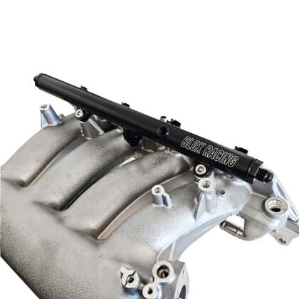 BLOX Racing Honda K-Series Xtreme Aluminum Fuel Rail - Black