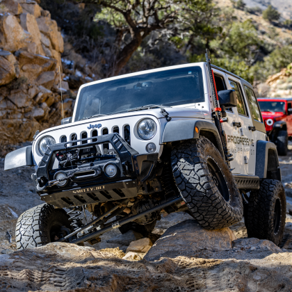 Progressive 2007 - 2018 Wrangler (JK) STR 46 Series 2.0 Smooth Body Front Shocks (Pair) - 1.5-3.0in
