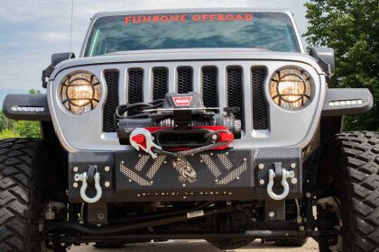 Fishbone Offroad 2007 - 2018 Jeep Wrangler JK Barracuda Modular Front Bumper - Base