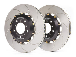 GiroDisc 2001 - 2006 BMW M3 (E46 w/345mm Front Rotor) Slotted Front Rotors