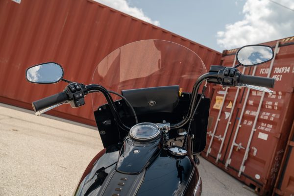 Willie & Max Universal Revolution Windshield Bag (10.5 inches L x 6 inches H x 2.5 W) - Black