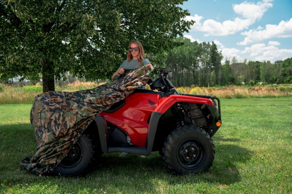 Dowco ATV Cover (Fits up to 81 in L x 48 in W x 45 in H) Green Camo - XL