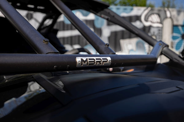 MBRP Black-Coated Front-Intrusion Bar, 2024-2026 Can-Am Maverick R