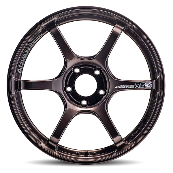 Advan RG-4 18x9.5 +25 5x112 Racing Copper Bronze Wheel