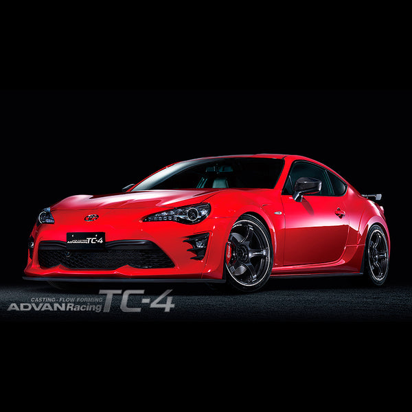 Advan TC4 18x8.5 +31 5x114 Racing Black Gunmetallic and Ring Wheel
