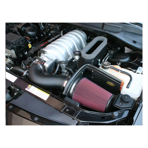 Airaid 2006 - 2010 Dodge Charger / 2008 Magnum SRT8 6.1L Hemi CAD Intake System w/ Tube (Oiled / Red Media)