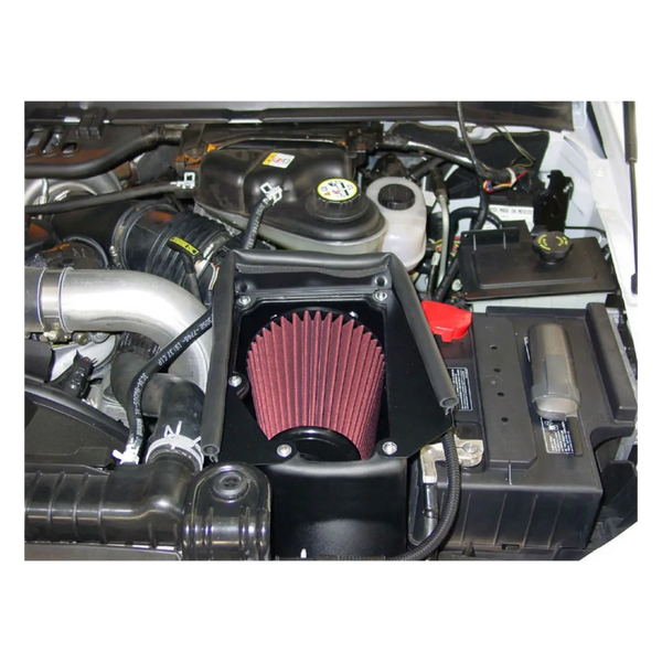 Airaid 2003 - 2007 Ford F250 / F350 Super Duty Power Stroke 6.0L Diesel MXP Intake System w/o Tube (Oiled / Red Media)