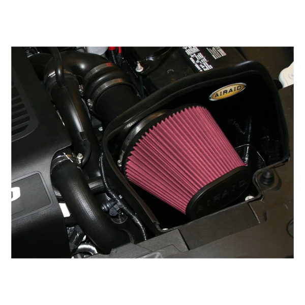 Airaid 2010 - 2017 Ford Taurus SHO/Flex 3.5L Turbo MXP Intake System w/ Tube (Dry / Red Media)