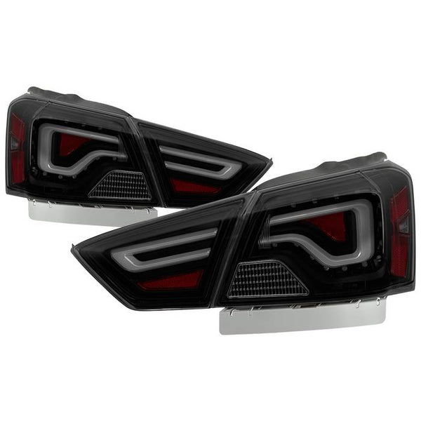 xTune 2014 - 2019 Chevy Impala (Excl 14-16 Limited) LED Tail Lights - Black Smoke (ALT-JH-CIM14-LBLED-BSM)