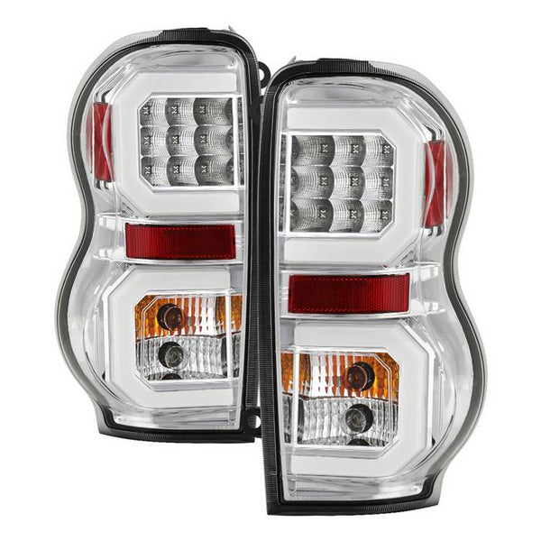 Spyder 2004 - 2009 Dodge Durango LED Tail Lights - Chrome ALT-YD-DDU04-LED-C