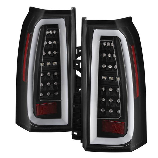 Spyder 2015 - 2019 GMC Yukon / Yukon XL LED Tail Lights - Black (ALT-YD-GY15-LED-BK)