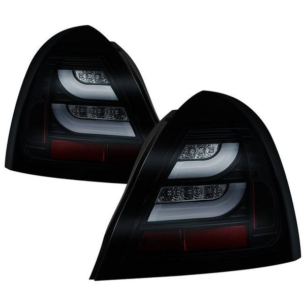 Spyder 2004 - 2008 Pontiac Grand Prix Light Bar LED Tail Light - Black Smoke (ALT-YD-PGP04-LED-BSM)