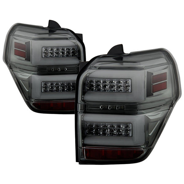 Spyder Toyota 4Runner 2010 - 2023 LED Tail Lights - Sequential Turn Signal - Smoke ALT-YD-T4R10-SEQ-SM