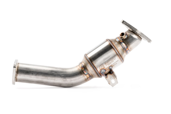 AMS Performance VR30DDTT Street Lower Downpipes w/GESI Catalytic Converter