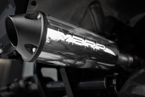 MBRP 5" Single Slip-on, Performance Series Muffler 2001-2024 Polaris Sportsman 325/400/450/500/570/800