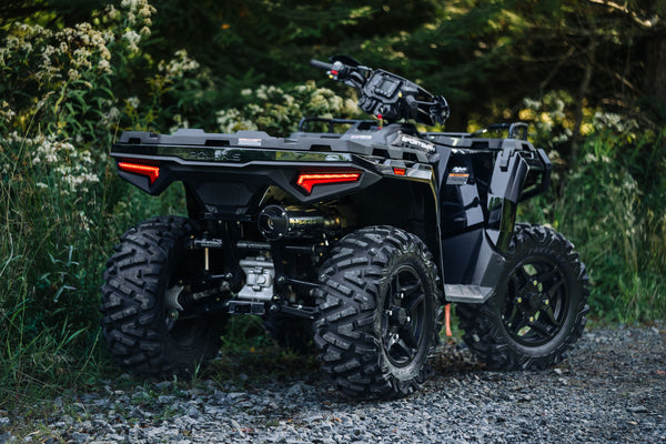 MBRP 5" Single Slip-on, Performance Series Muffler 2001-2024 Polaris Sportsman 325/400/450/500/570/800