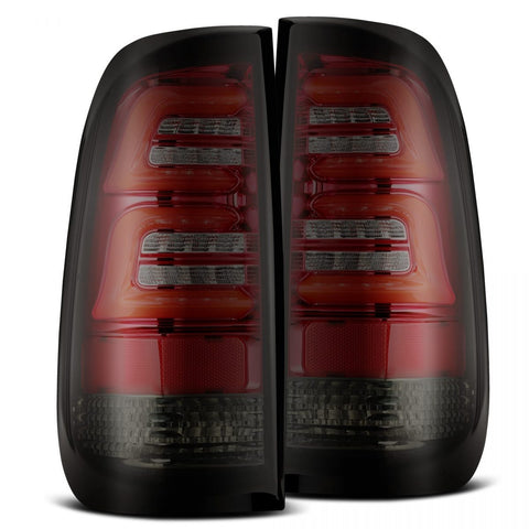 AlphaRex 97-03 Ford F150 / 99-16 F250/F350 Super Duty PRO-Series LED Tail Lights Red Smoke