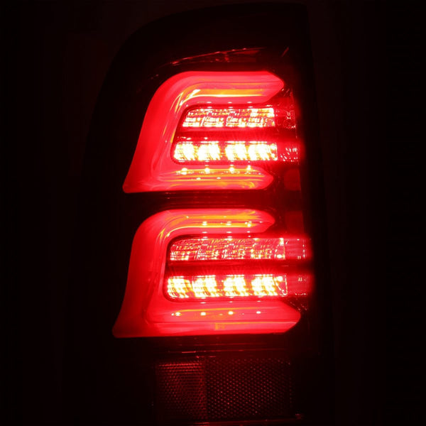 AlphaRex 97-03 Ford F150 / 99-16 F250/F350 Super Duty PRO-Series LED Tail Lights Red Smoke