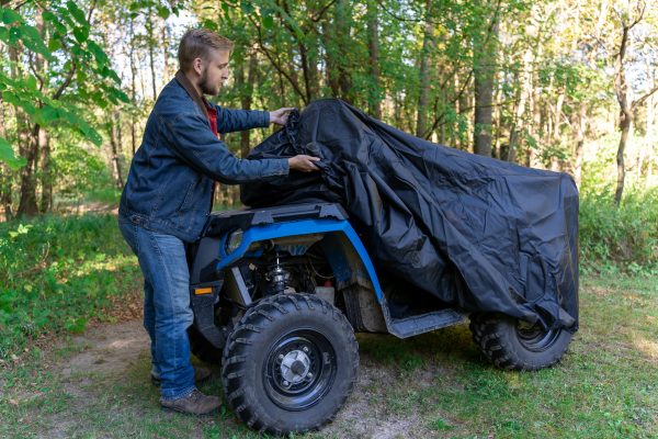 Dowco ATV Cover (Fits up to 94 in L x 48in W x 50 in H) Black - 2XL