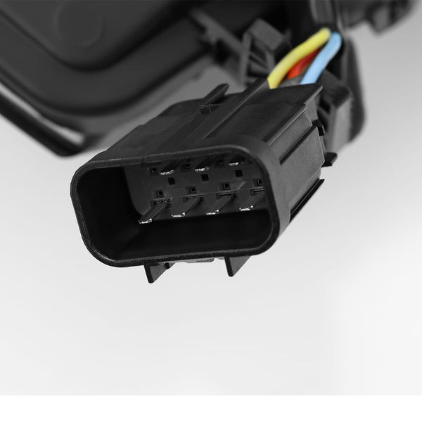 AlphaRex 2007 - 2014 Chevy Avalanche / Tahoe Suburban NOVA LED Proj Headlights Plank Style Gloss Black w/Activ Light/DRL