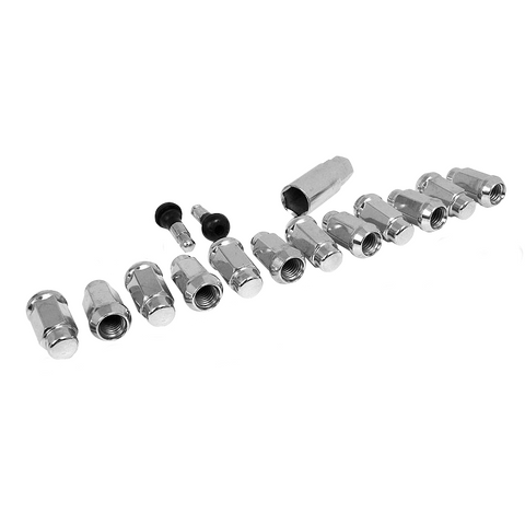Race Star 14mmx1.50 Closed End Acorn Deluxe Lug Kit (3/4 Hex) - 12 PK