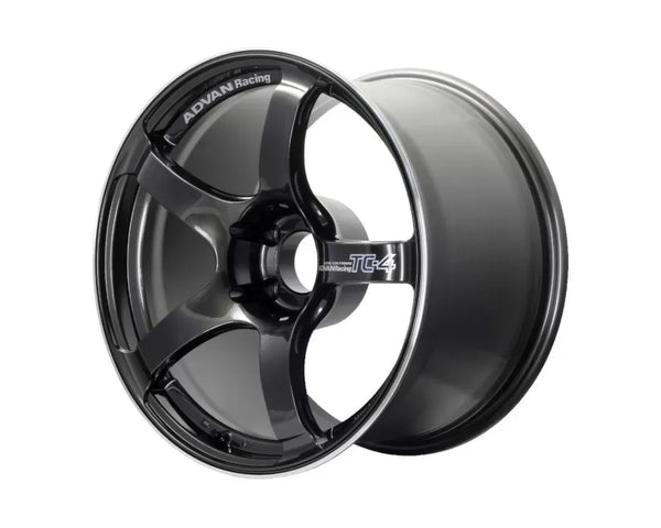 Advan TC4 18x8.5 +31 5x114 Racing Black Gunmetallic and Ring Wheel
