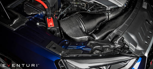 Eventuri Audi B9 RS5/RS4 - Black Carbon Intake w/ Secondary Duct