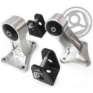 Innovative 2000 - 2009 Honda S2000 F-Series Silver Aluminum Mounts 75A Bushings (NoTrans Mount)