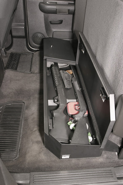 Tuffy Underseat Lockbox Full Length W/ Combo Lock For 2007-2019 Chevrolet Silverado & Gmc Sierra
